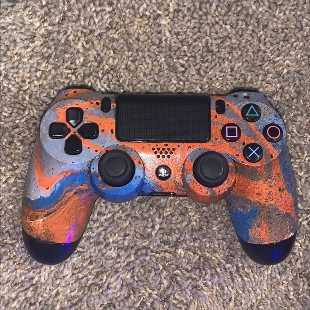 Custom Hydro dipped PlayStation controller